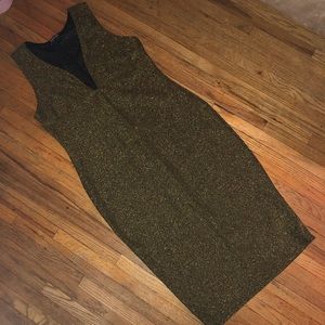 Fashion Nova Glitter Midi Dress